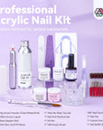 Acrylic Nail Kit with Nail Drill - Professional Use Only Acrylic Powder