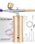Dual-Mode Rechargeable Nail Airbrush Kit for Salon-Perfect Results