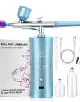 Dual-Mode Rechargeable Nail Airbrush Kit for Salon-Perfect Results