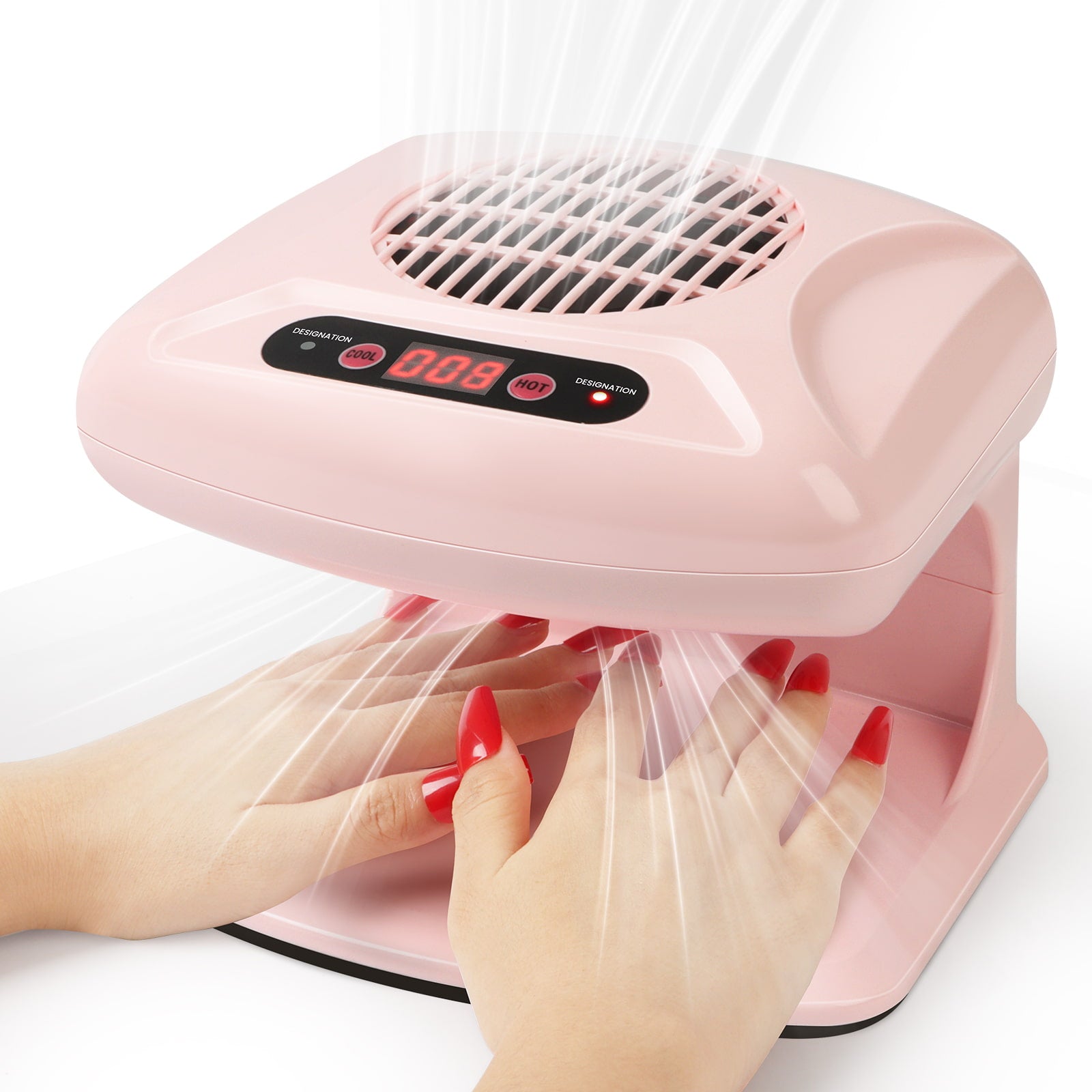 Professional Nail Dryer for Regular Polish, Dip Powder & Acrylics