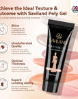 120ml Slip Solution for Poly Gel Nails Liquid Anti-stick Gel Solution Kit