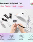 15-Color Purple Cat Eye Poly Gel Kit (Ships to US Only)