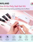 15-Color Natural Cat Eye Poly Gel Kit (Ships to US Only)