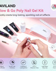 15-Color Purple Duochrome Poly Gel Kit (Ships to US Only)