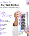 6-Color Aurora Cat Eye Poly Gel Kit (Ships to US Only)