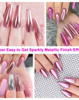 36Pcs Mirror Chrome Nail Powder Set