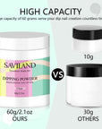 1pc 60g/2.1oz Dip Powder | Clear