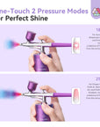 Dual-Mode Rechargeable Nail Airbrush Kit for Salon-Perfect Results