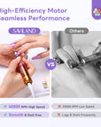 40000RPM Electric Nail Drill Kit for 30S Quick Removal (Ships to US Only)
