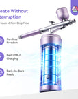 Instant Salon Airbrush Kit Perfect Ombr & Aura Nail Designs