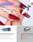 35000RPM Cordless Nail Drill with LED Display