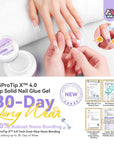 Saviland SSProTip X? 4.0 30g Solid Nail Glue Gel