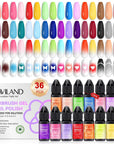 Saviland 36 Colors Gel Nail Polish
