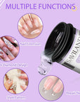 100g/3.5oz Large Capacity Clear Builder Nail Gel