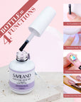 Gel Nail Extension Kit with Lamp & Coffin Nail Tips (Ships to US Only)