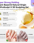 3D Nail Gel Kit with Chrome Powder & Molds (Ships to US Only)