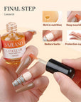 3PCS Nail Prep Dehydrator and Non-acid Bonding with Cuticle Oil Nail Prep Kit Moisturize Nails for Long-Lasting U V Gel Nails & Dip/Acrylic Nails