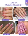 Instant Salon Airbrush Kit Perfect Ombr & Aura Nail Designs