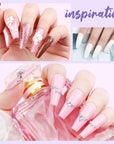 Acrylic Nail Kit for Acrylic Application - Clear/Pinks/White