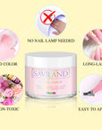 Pink Acrylic Powder for Elegant French & 3D Nail Art (Ships to US Only)