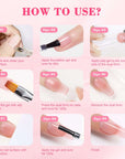 Slip Solution Poly Gel Nail Kit-120ml Slip Solution for Poly Gel