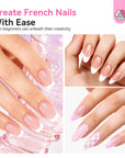 7-Piece Silicone French Tip Nail Stamp Set (Ships to US Only)