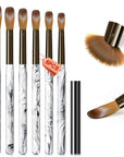 Acrylic Nail Brush Set- 6PCS Size 4/8/10/12/14/16