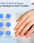 3-in-1 Clear Base, Top Coat & Nail Strengthener (Ships to US Only)