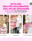 30-Bottle Nail Polish Organizer Bag (Ships to US Only)