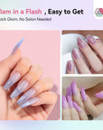 15-Color Purple Duochrome Poly Gel Kit (Ships to US Only)