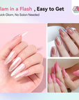 15-Color Natural Cat Eye Poly Gel Kit (Ships to US Only)