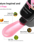 4-Color Cat Eye Poly Gel Nail Kit with UV Lamp & Slip Solution