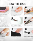 Bubble-Free Clear Acrylic Powder for Long-Lasting Nails