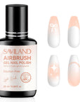 Light Nude Airbrush Gel for Aura & Ombre Nails