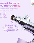 Cordless 30 PSI Airbrush Kit for Professional Nail Art