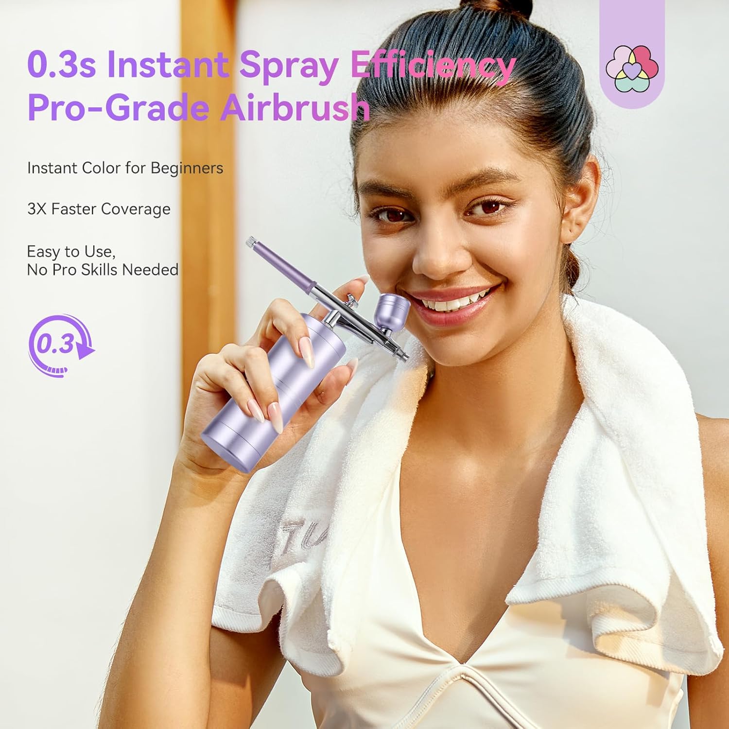 7-in-1 Pro Airbrush Nail Art Set | SAVILAND