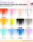 Dark Nude Airbrush Gel for Flawless Ombre Nail Art