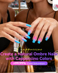 12 Macaron Airbrush Gel Colors for Creative Nail Designs (Ships to US Only)