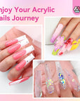enjoy your acrylic journey by Saviland professional nail brush set