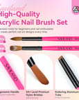 Saviland high quality acrylic nail brush kit