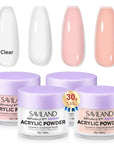 SSProAcryl X? Colored Acrylic Nail Powder Set-01