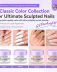 SSProAcryl X? Colored Acrylic Nail Powder Set-02