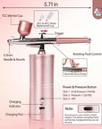 sizes of the Saviland rechargeable airbrush