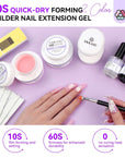 Saviland builder gel nail kit