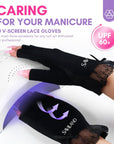 UV Protection Nail Gloves for Safe Gel Nail Curing