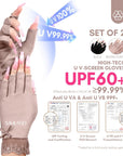 UV Protection Nail Gloves for Safe Gel Nail Curing