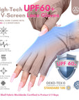 UV Protection Nail Gloves for Safe Gel Nail Curing