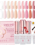 12 Colors Builder Gel Set for Nail Extensions & Repair (Ships to US Only)