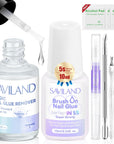 Fast Nail Glue Remover Kit with Cuticle Oil Pen (Ships to US Only)