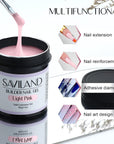 Light Pink Builder Gel for Strong Nail Extensions & Repair